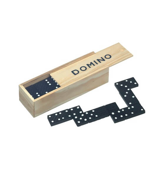 Domino en Caja de Madera