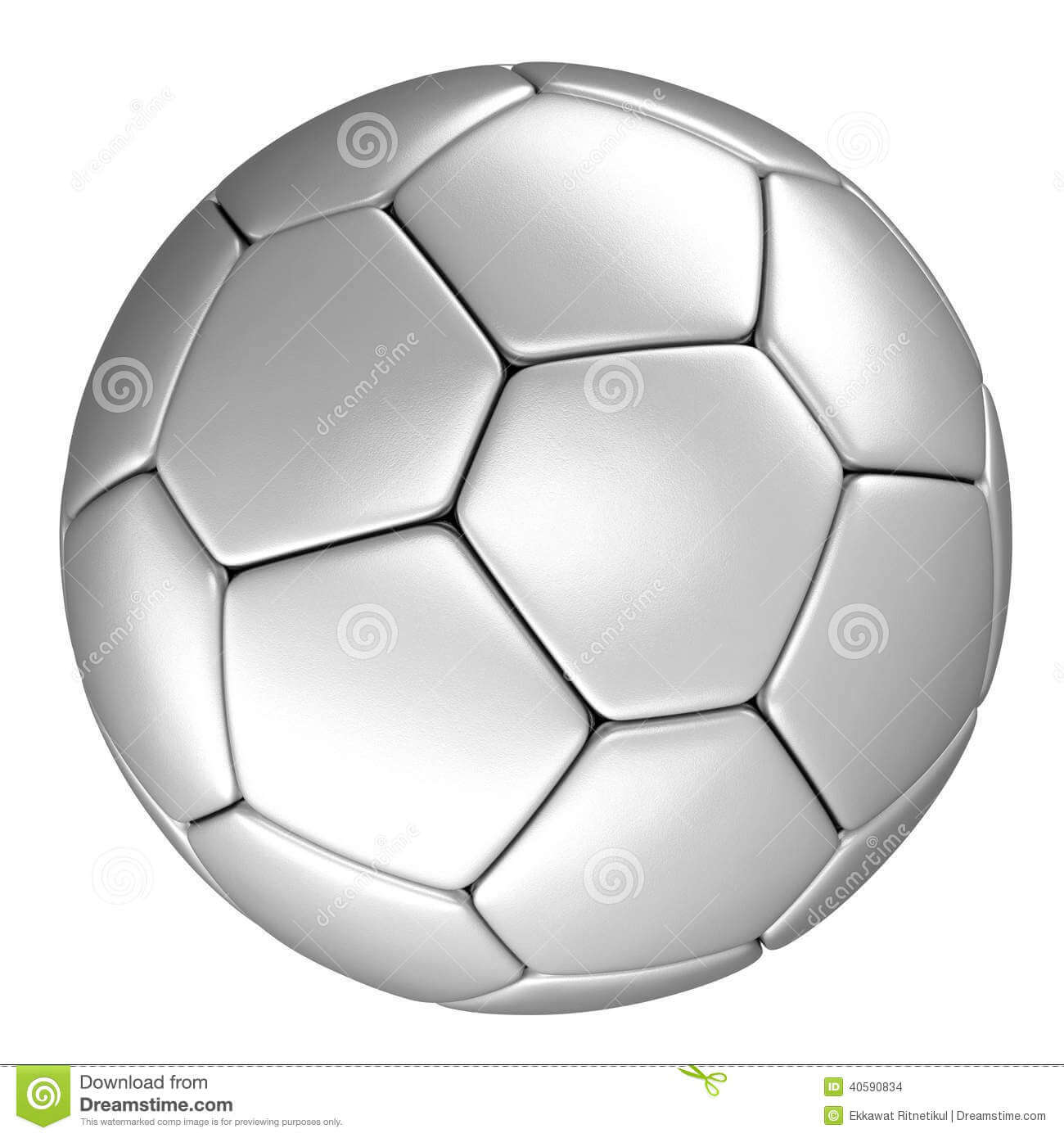 Balón Fútbol Plata