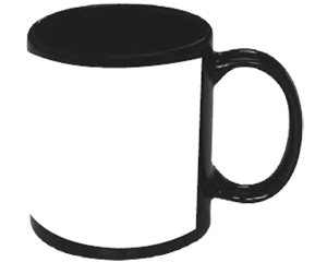 Taza Blanco y Negro Sublimar