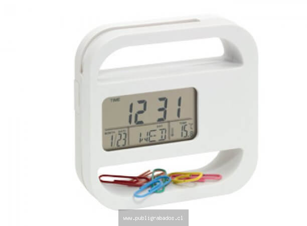 Reloj de Escritorio Triple